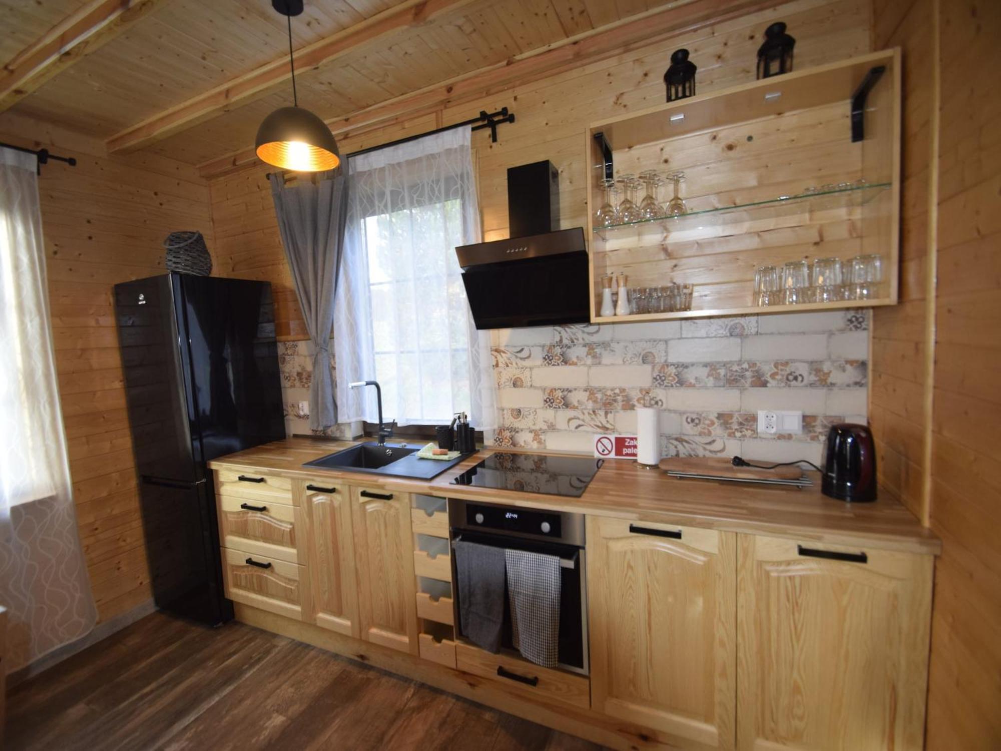 Wooden Holiday Home In Skrzynia With Terrace Осек Экстерьер фото
