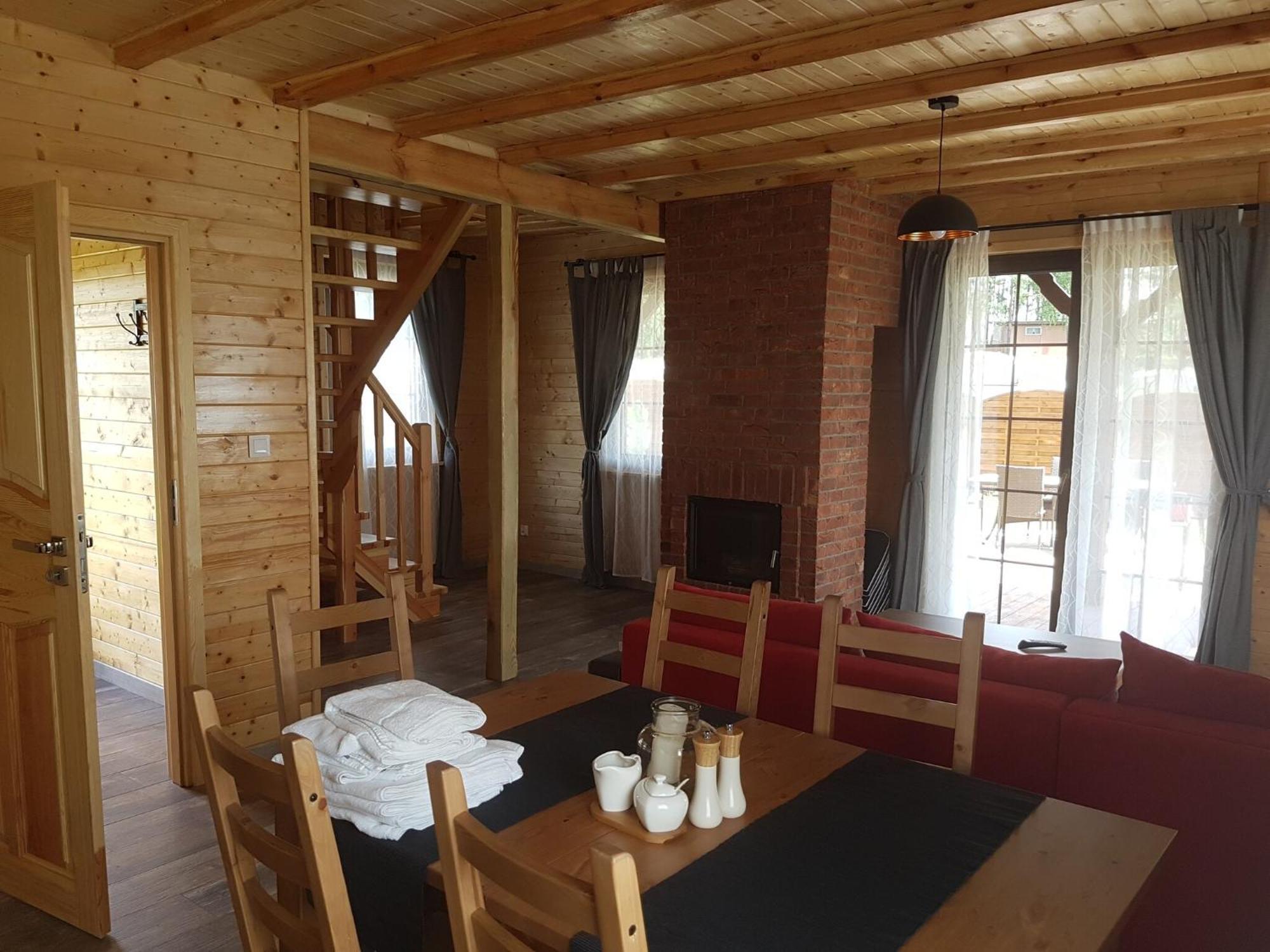 Wooden Holiday Home In Skrzynia With Terrace Осек Экстерьер фото
