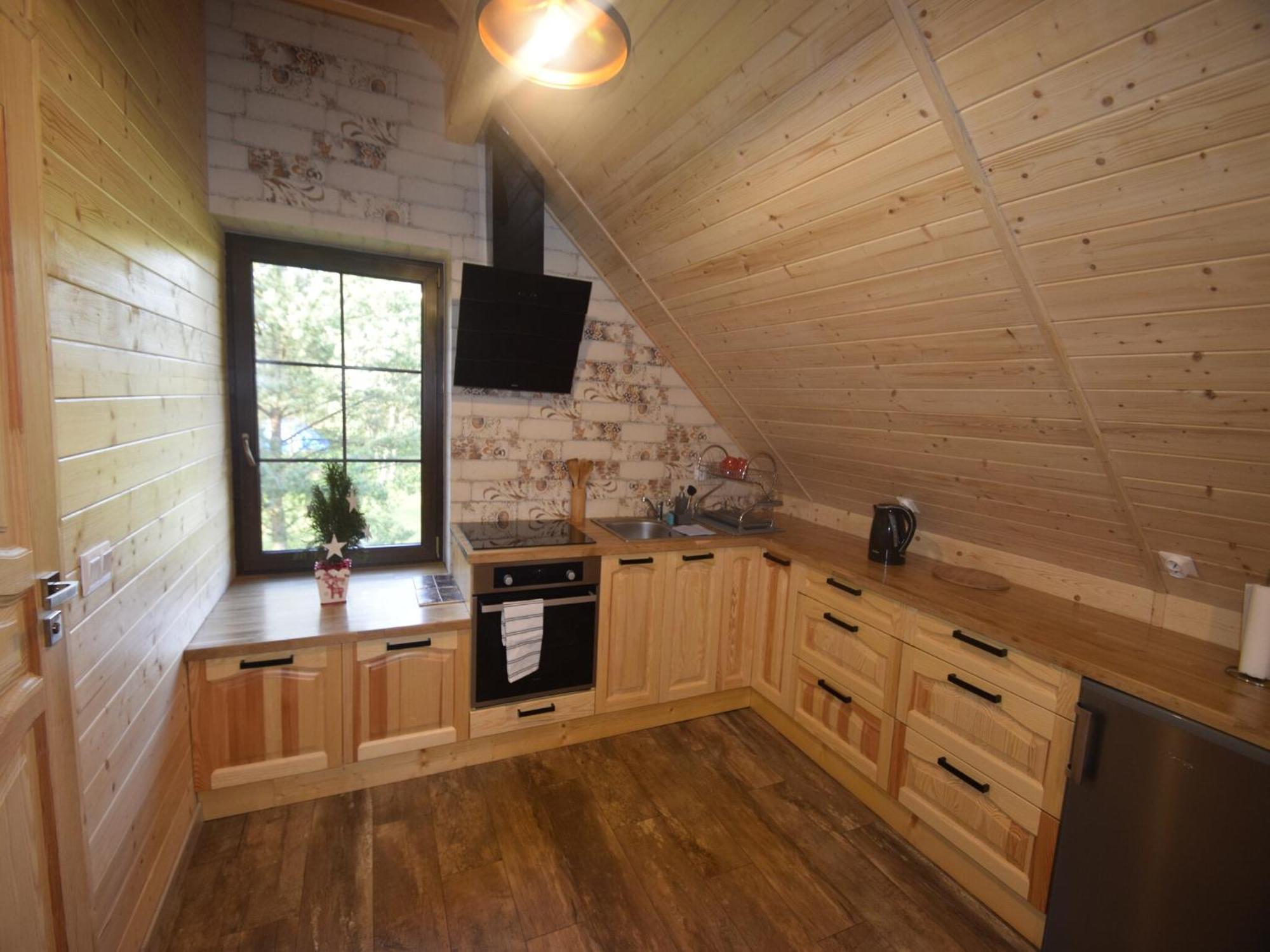 Wooden Holiday Home In Skrzynia With Terrace Осек Экстерьер фото