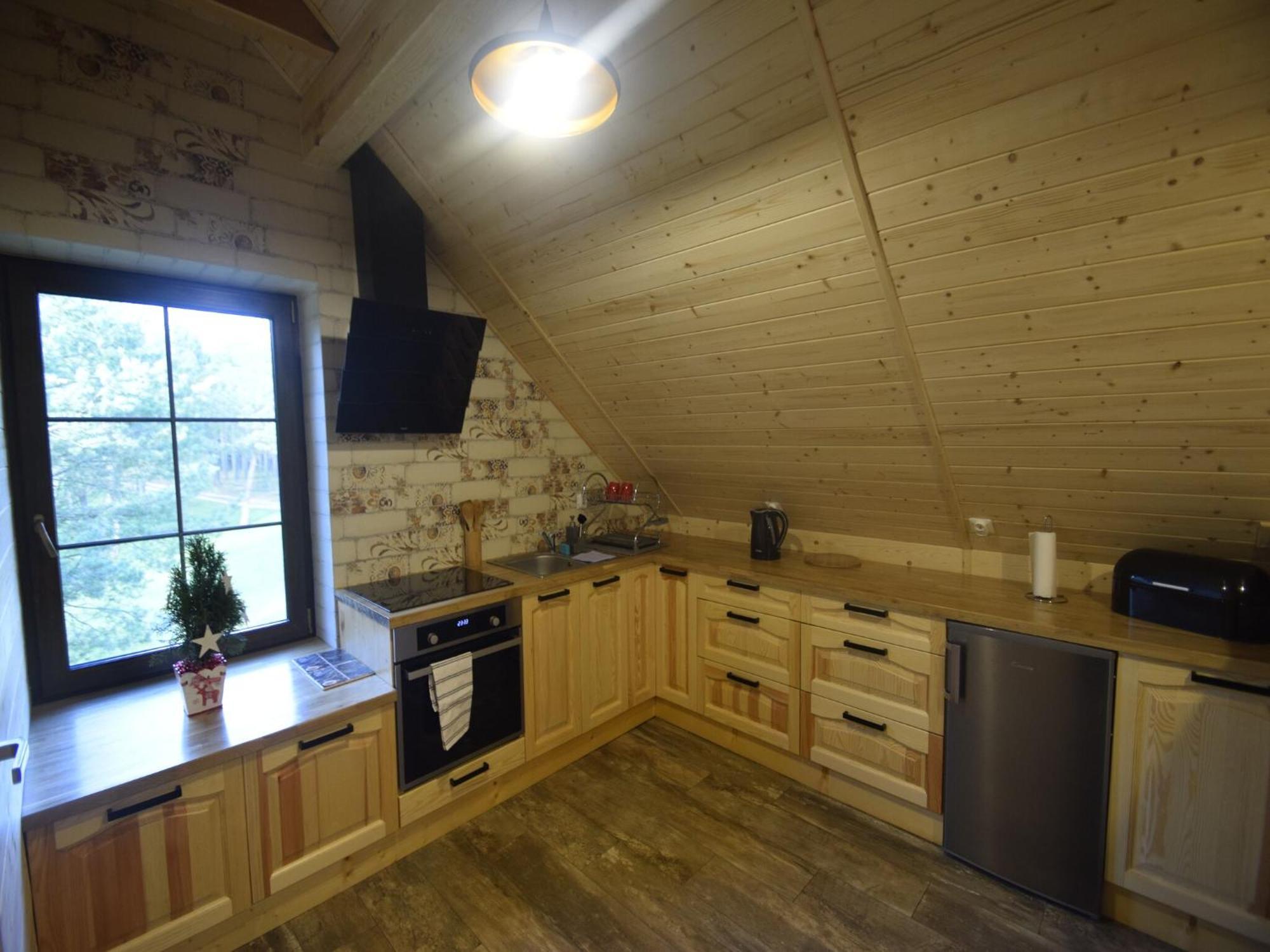 Wooden Holiday Home In Skrzynia With Terrace Осек Экстерьер фото