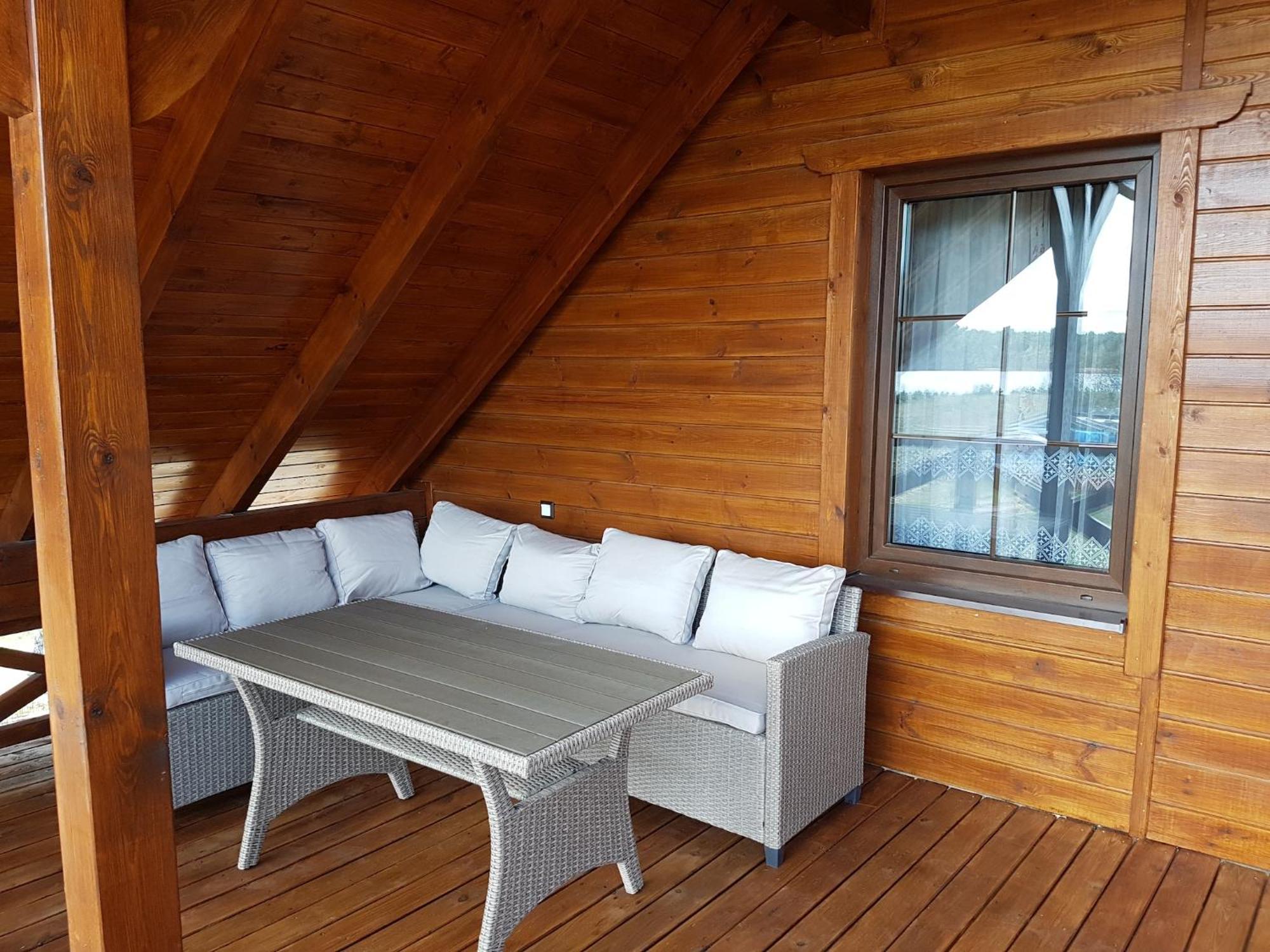 Wooden Holiday Home In Skrzynia With Terrace Осек Экстерьер фото