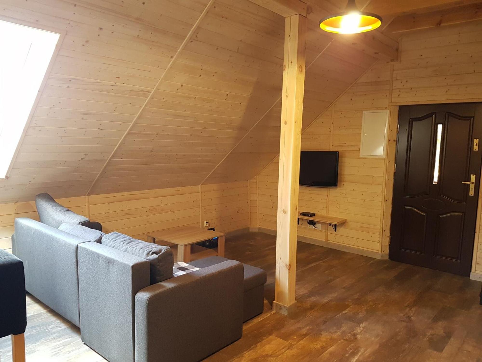 Wooden Holiday Home In Skrzynia With Terrace Осек Экстерьер фото