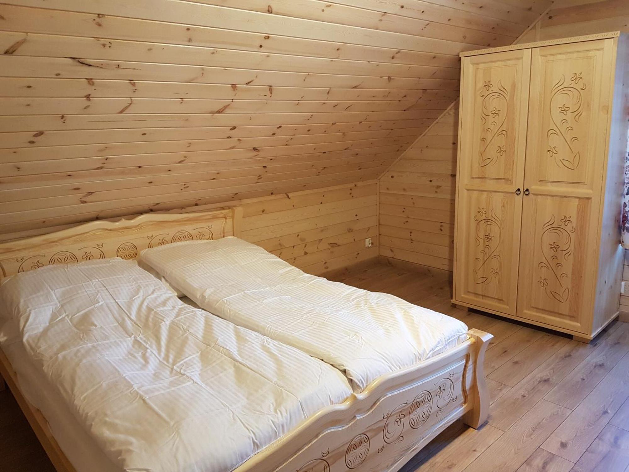 Wooden Holiday Home In Skrzynia With Terrace Осек Экстерьер фото